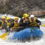 White water rafting down the Sacred Valley