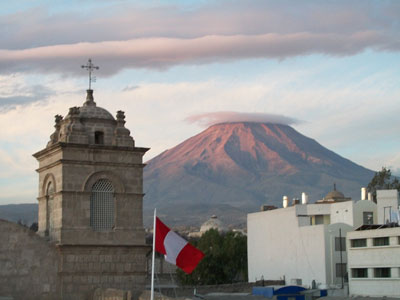 Volcano Misti in Arequipa